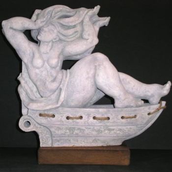 Sculpture titled "Sea Witch" by Natalia Shapira, Original Artwork