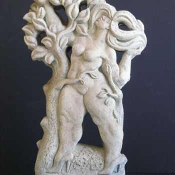 Sculpture titled "The Tree III" by Natalia Shapira, Original Artwork