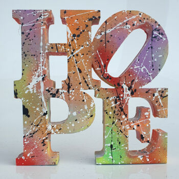 雕塑 标题为“SPACO Colors Hope,…” 由Spaco, 原创艺术品, 树脂