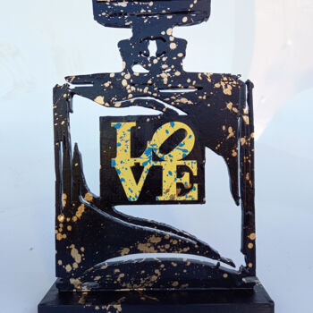 雕塑 标题为“SPACO Five LOVE Cha…” 由Spaco, 原创艺术品, 树脂