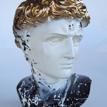 Sculpture titled "SPACO David MichelA…" by Spaco, Original Artwork, Resin