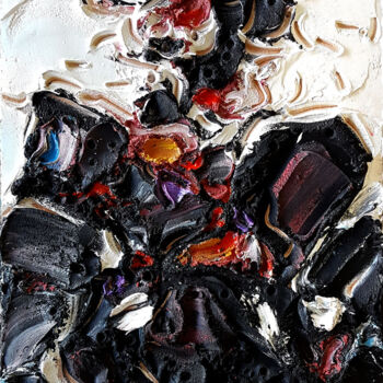 Peinture intitulée "Sieste à Alep" par Spasp Danion, Œuvre d'art originale, Acrylique