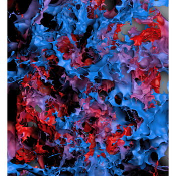 Grafika cyfrowa / sztuka generowana cyfrowo zatytułowany „FLOWERS 4” autorstwa Vasile Spataru, Oryginalna praca, modelowanie…