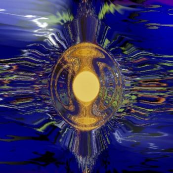 Digital Arts titled "Wave Of Love" by Spirit Dove Durand, Original Artwork