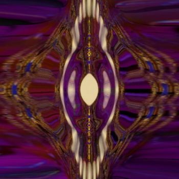 Arte digital titulada "Purple Elegance" por Spirit Dove Durand, Obra de arte original