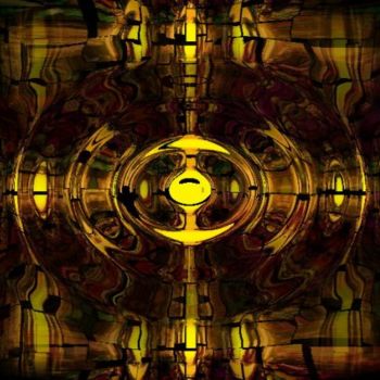 Digital Arts titled "Stained Glass 2" by Spirit Dove Durand, Original Artwork