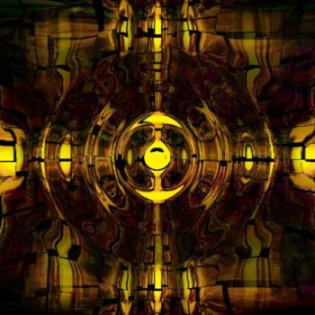 Digital Arts titled "Stained Glass 4" by Spirit Dove Durand, Original Artwork