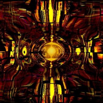Arte digitale intitolato "Stained Glass 5" da Spirit Dove Durand, Opera d'arte originale