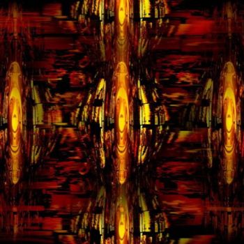 Digital Arts titled "Stained Glass 7" by Spirit Dove Durand, Original Artwork