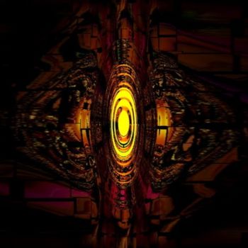 Digital Arts titled "Stained Glass 10" by Spirit Dove Durand, Original Artwork