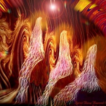 Digital Arts titled "Glory Angels" by Spirit Dove Durand, Original Artwork