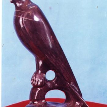 Scultura intitolato "pigeon" da Hakim, Opera d'arte originale