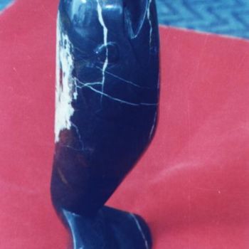Sculpture intitulée "baleine" par Hakim, Œuvre d'art originale