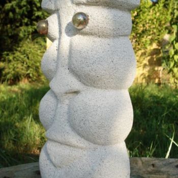 Sculpture intitulée "mimic" par Michael Ghemrani, Œuvre d'art originale, Pierre