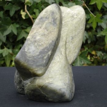 Sculpture titled "elefant" by Michael Ghemrani, Original Artwork, Stone