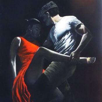 Картина под названием "Fusion Andalouse Pa…" - Saïd Serge Berkane, Подлинное произведение искусства