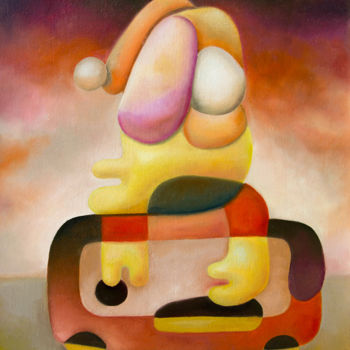 Peinture intitulée "Addict#01" par Antony Squizzato, Œuvre d'art originale, Huile