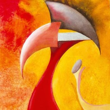 Peinture intitulée "flamenco" par Francois Staedler, Œuvre d'art originale
