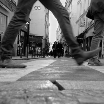 Photographie intitulée "A grandes enjambées…" par Stan De Longeaux, Œuvre d'art originale, Photographie non manipulée