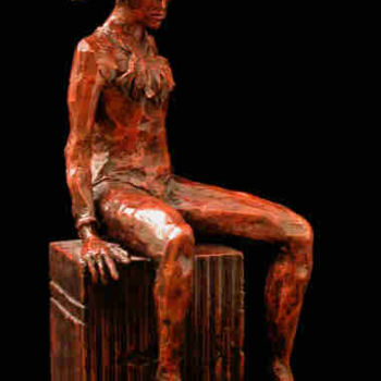 Sculpture intitulée "Hommage à picasso" par Robert Meeder, Œuvre d'art originale
