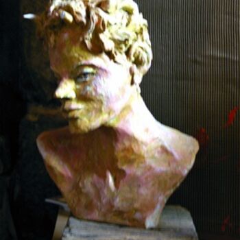 Sculpture intitulée "Satyre" par Robert Meeder, Œuvre d'art originale