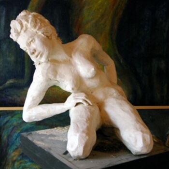Sculpture intitulée "Hommage à E. S" par Robert Meeder, Œuvre d'art originale