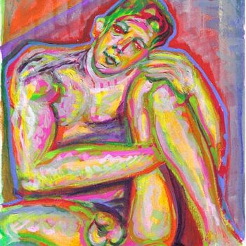 Painting titled "ID 113_B Arbeiten a…" by Stanislaus Szypura (Stacho), Original Artwork