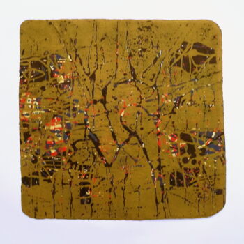 Отпечатки и Гравюры под названием "Fragments-XII" - Stanislav Bojankov, Подлинное произведение искусства, Линогравюры