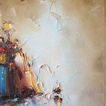 Painting titled "The coasts of memory" by Stanislav Lazarov, Original Artwork, Oil