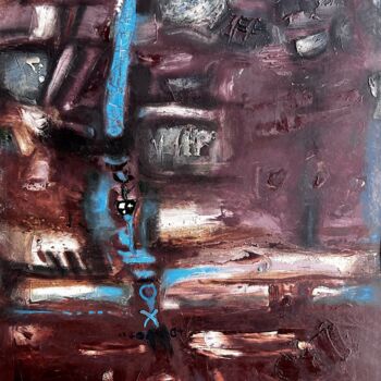 Peinture intitulée "Storm" par Stanislav Yushkov, Œuvre d'art originale, Huile Monté sur Châssis en bois