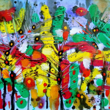 Pintura titulada "Just rainy-XXIII" por Stanislav Bojankov, Obra de arte original, Acrílico