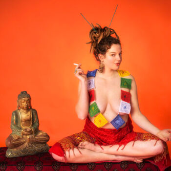 Fotografie getiteld "Superficial Buddhis…" door Starmonkeyz, Origineel Kunstwerk, Digitale fotografie