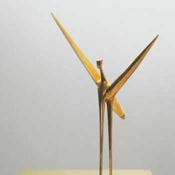 Skulptur mit dem Titel "985.jpg" von Stasys Zirgulis, Original-Kunstwerk, Metalle