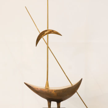 Sculpture titled "dsc05430-bz8bb7.jpg" by Stasys Zirgulis, Original Artwork, Metals