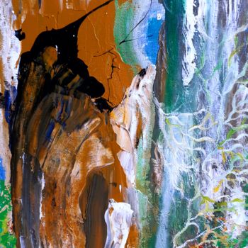 Pittura intitolato "Esprit tainos" da Steeve Tabar, Opera d'arte originale, Acrilico