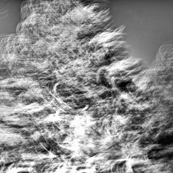 Photographie intitulée "Tornado in grey" par Steevens Hill, Œuvre d'art originale, Photographie numérique