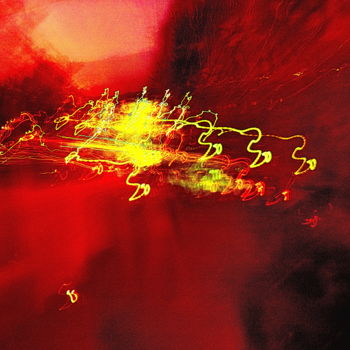 Photographie intitulée "Modern Life End" par Steevens Hill, Œuvre d'art originale, Light Painting