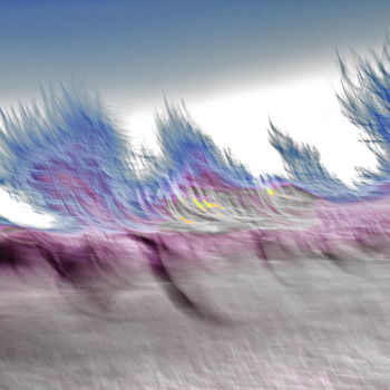 Фотография под названием "Infra Scape Reflexi…" - Steevens Hill, Подлинное произведение искусства, Цифровая фотография Устан…