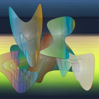 Arts numériques intitulée "Species" par Stefan Dyk, Œuvre d'art originale, Peinture numérique