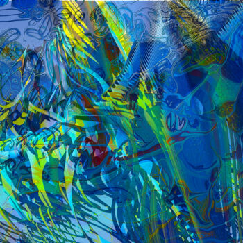 Digital Arts titled "Multiplicity" by Stefan Dyk, Original Artwork, Digital Painting