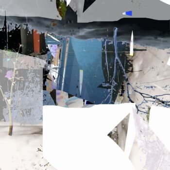 Digitale Kunst mit dem Titel "Zone" von Stefan Fransson, Original-Kunstwerk, 2D digitale Arbeit