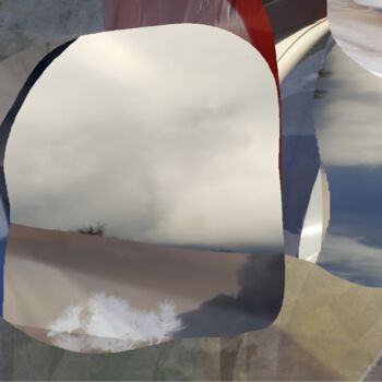 Arte digital titulada "Clouds and Bags" por Stefan Fransson, Obra de arte original, Trabajo Digital 2D