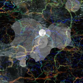 Цифровое искусство под названием "Night lines." - Stefan Fransson, Подлинное произведение искусства, 2D Цифровая Работа