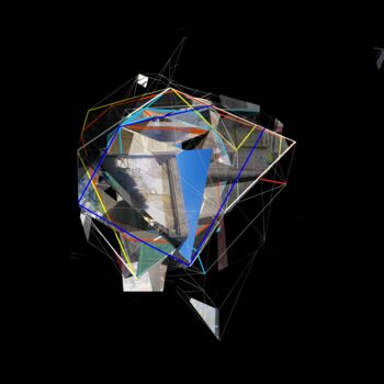 Arte digitale intitolato "Lisbon 1" da Stefan Fransson, Opera d'arte originale, Lavoro digitale 2D