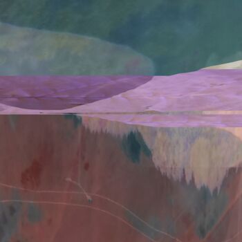 Digitale Kunst mit dem Titel "Lake" von Stefan Fransson, Original-Kunstwerk, 2D digitale Arbeit