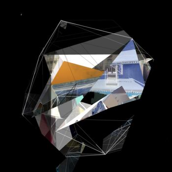 Digitale Kunst mit dem Titel "Untitled, Lisbon 20…" von Stefan Fransson, Original-Kunstwerk, 2D digitale Arbeit