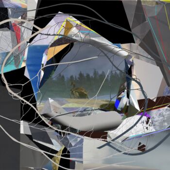 Grafika cyfrowa / sztuka generowana cyfrowo zatytułowany „Untitled 2020-08-20” autorstwa Stefan Fransson, Oryginalna praca,…