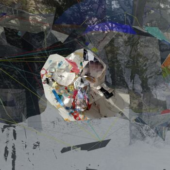 Grafika cyfrowa / sztuka generowana cyfrowo zatytułowany „Untitled 2021-02-17” autorstwa Stefan Fransson, Oryginalna praca,…