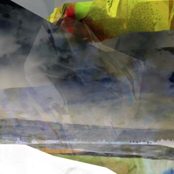 Digital Arts titled "Heavy Rain" by Stefan Fransson, Original Artwork, Collages
