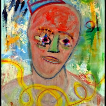 Картина под названием "Matrose" - Stefan Kibellus, Подлинное произведение искусства, Акрил